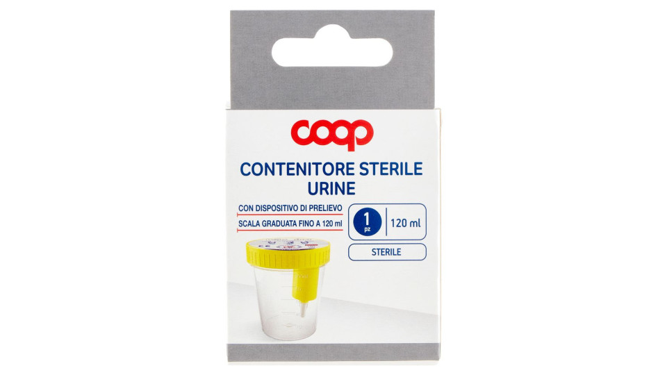 Contenitore Sterile Urine Con Dispositivo Di Prelievo 120 Ml 1 Pz
