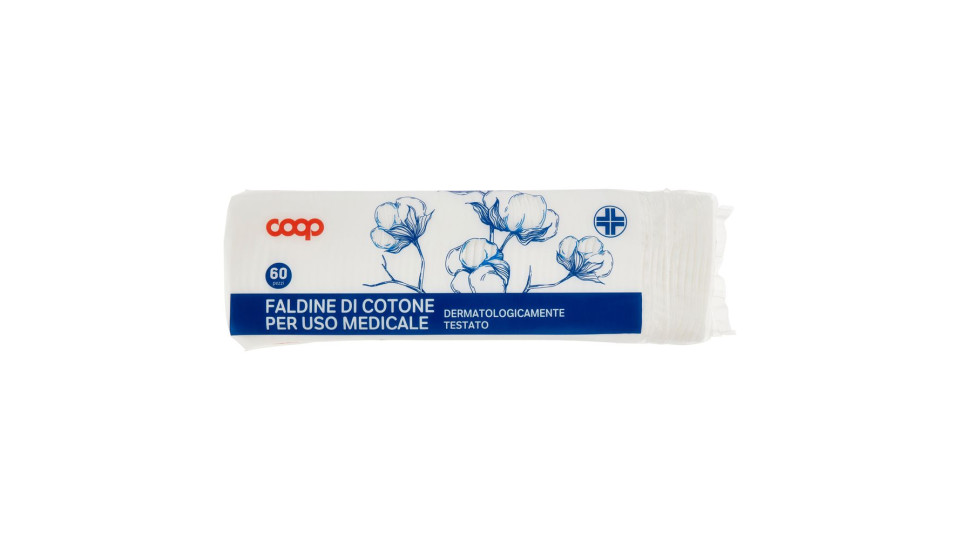 Faldine Di Cotone Per Uso Medicale 60 Pz