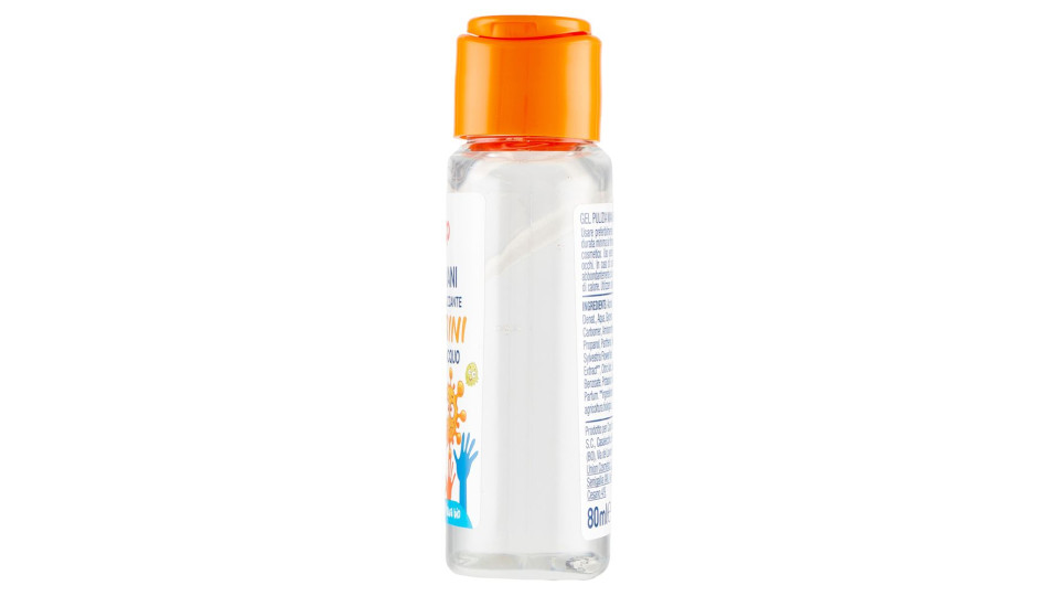 Gel Mani Azione Igienizzante Bambini Senza Risciacquo 80 Ml