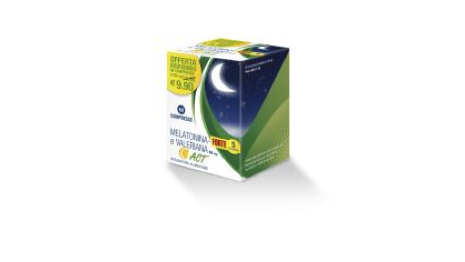 Melatonina +forte 5 Complex E Valeriana Compresse 60x190 Mg
