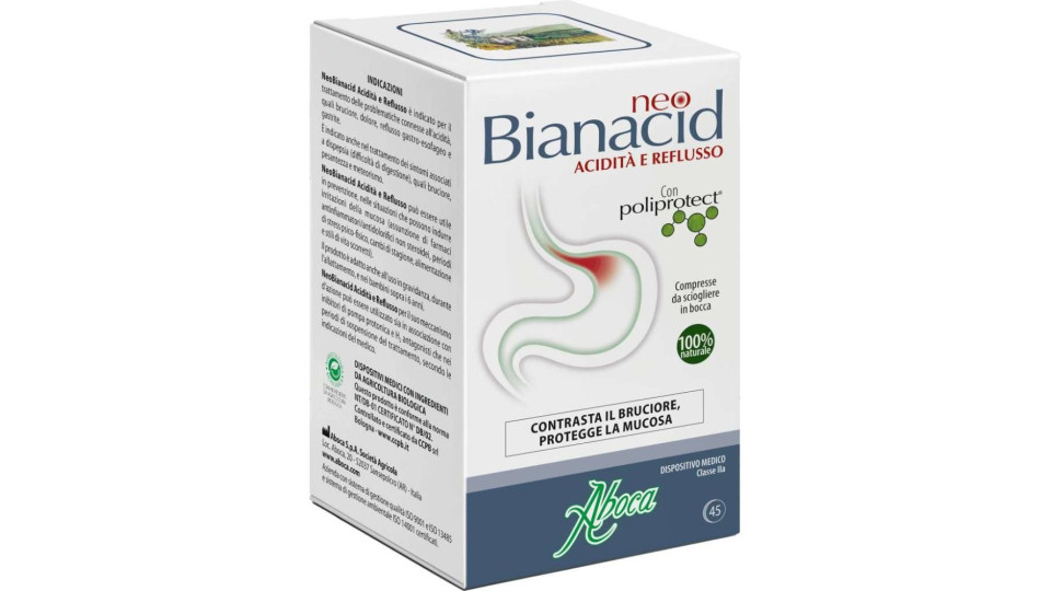 Neobianacid Acidità E Reflusso Compresse 45x1,55g