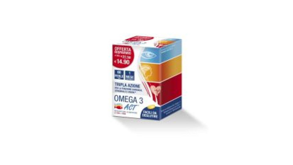 Omega 3 Act 60prl 540mg 32g