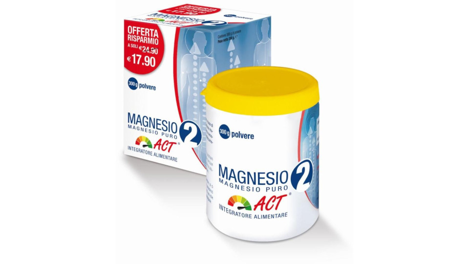 Magnesio Puro 2 Act 300g