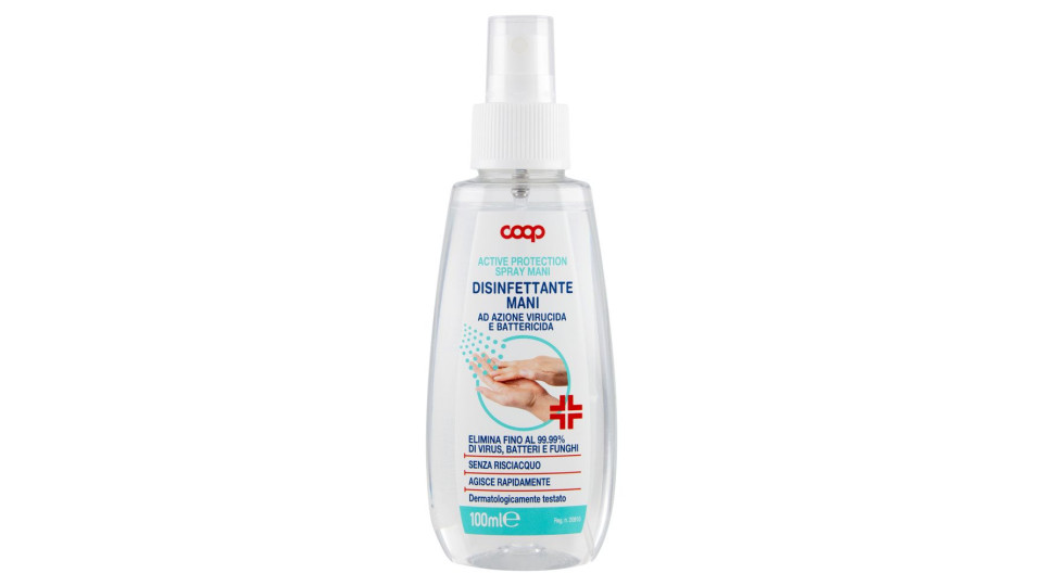 Disinfettante Mani Active Protection Spray Mani 100 Ml
