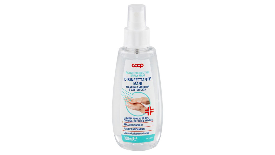 Disinfettante Mani Active Protection Spray Mani 100 Ml