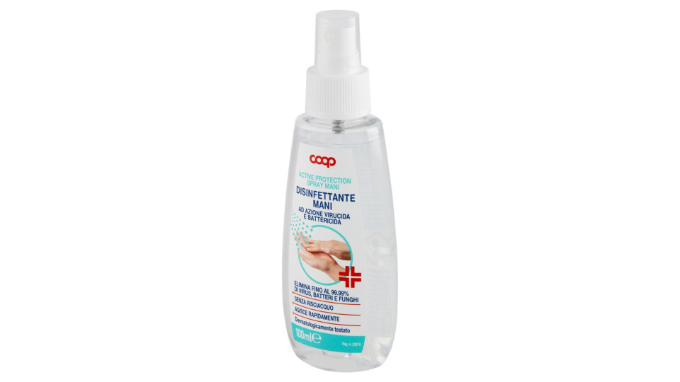 Disinfettante Mani Active Protection Spray Mani 100 Ml