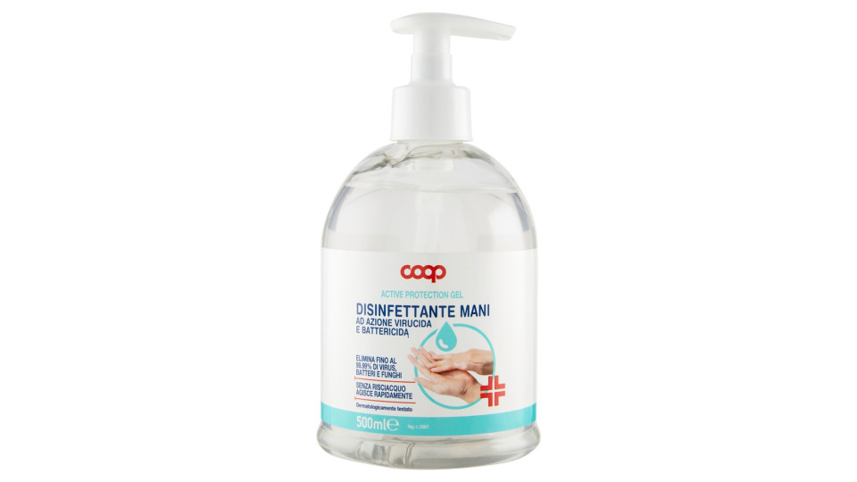 Disinfettante Mani Active Protection Gel 500 Ml