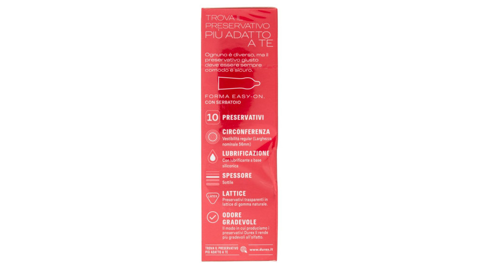 Pr.durex Supersot.reg.fit 10pz