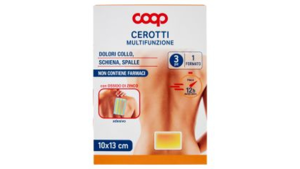 Cerotti Multifunzione 1 Formato 10x13 Cm 3 Pz
