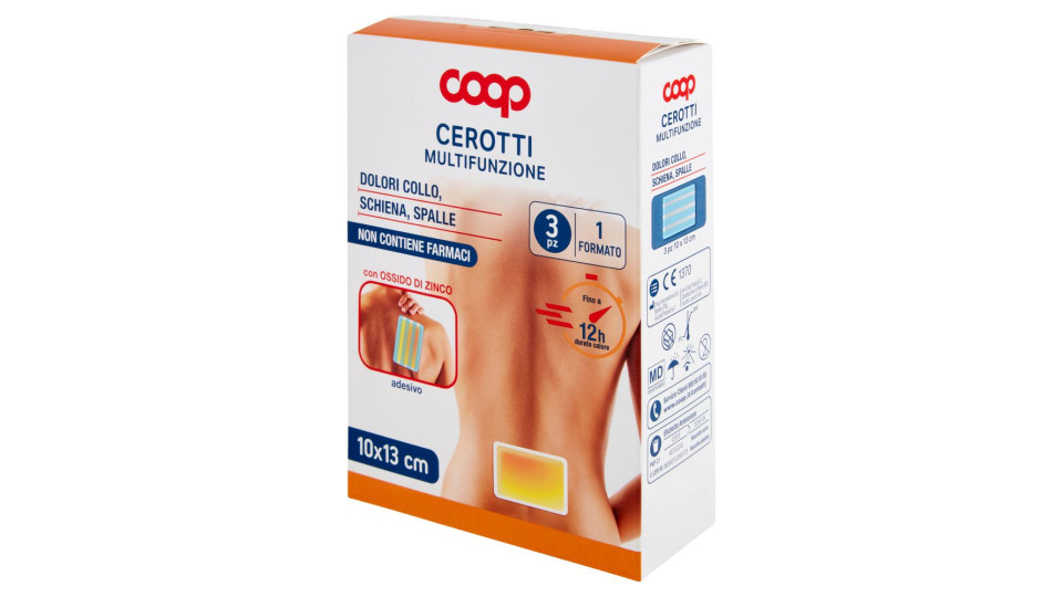 Cerotti Multifunzione 1 Formato 10x13 Cm 3 Pz
