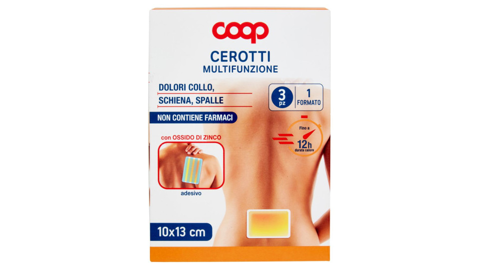 Cerotti Multifunzione 1 Formato 10x13 Cm 3 Pz