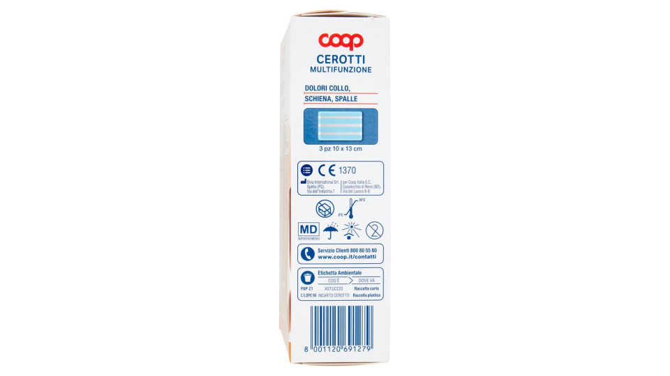 Cerotti Multifunzione 1 Formato 10x13 Cm 3 Pz