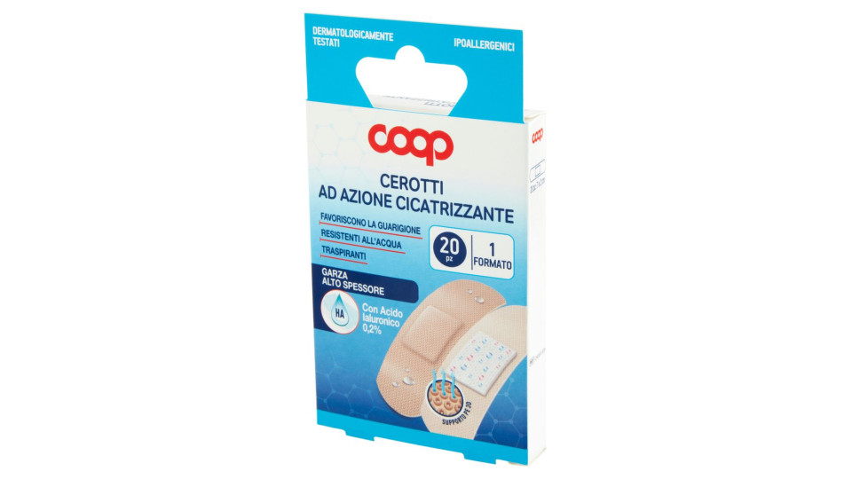 Cerotti Ad Azione Cicatrizzante 1 Formato 7 X 2 Cm 20 Pz