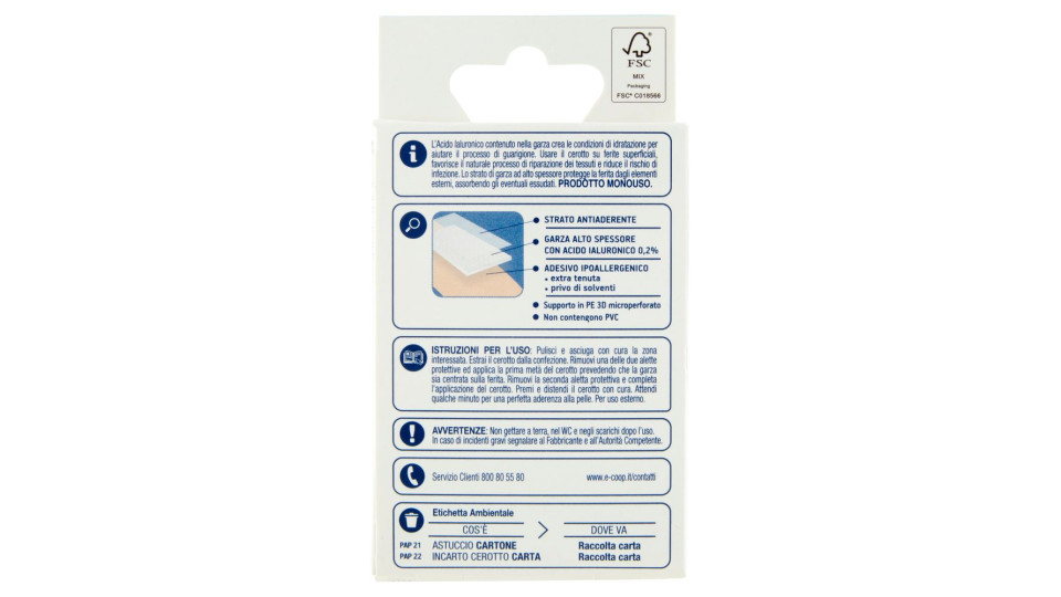 Cerotti Ad Azione Cicatrizzante 3 Formati 20 Pz