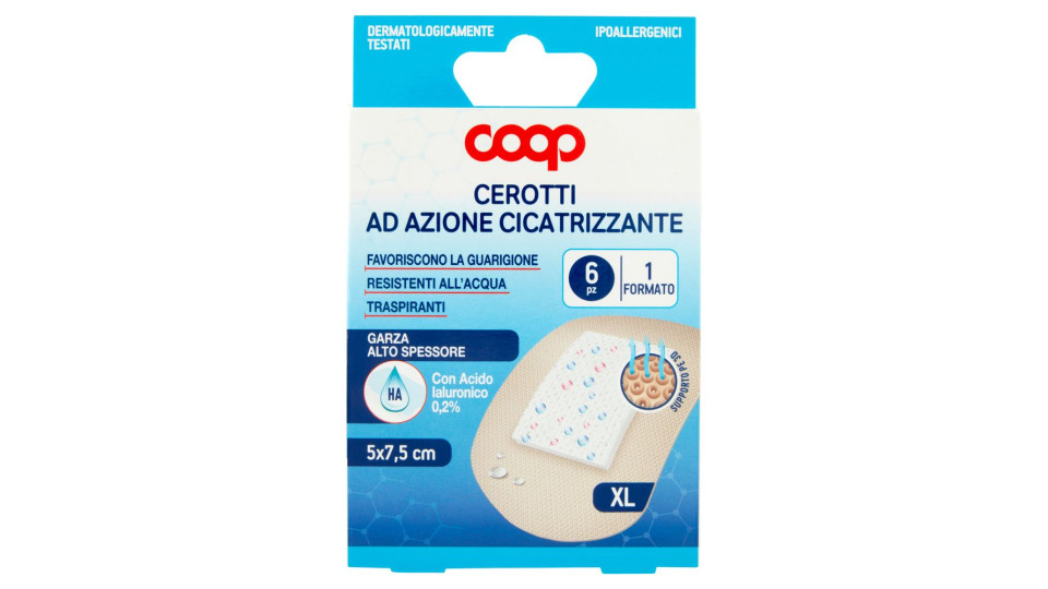 Cerotti Ad Azione Cicatrizzante 1 Formato 5 X 7,5 Cm Xl 6 Pz