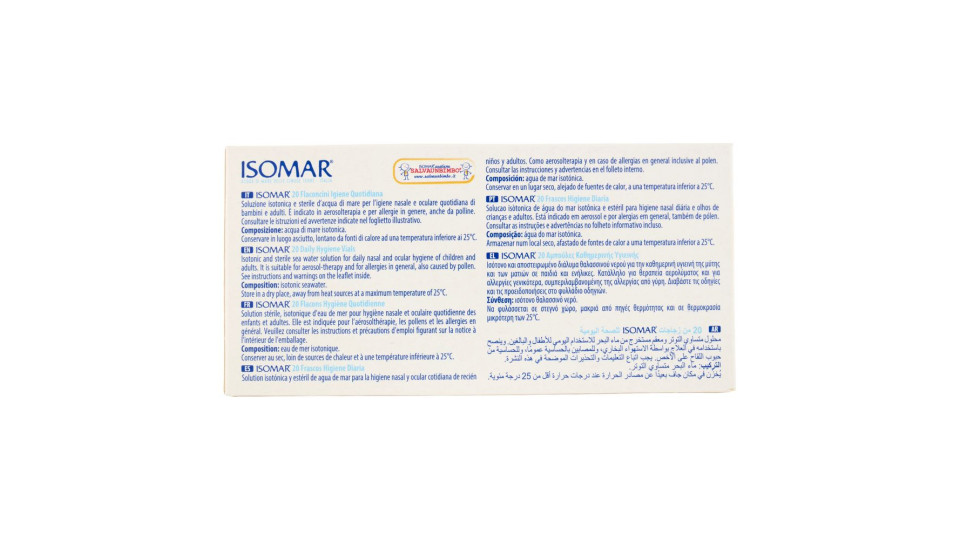 Isomar Isotonica 20fl X 5ml