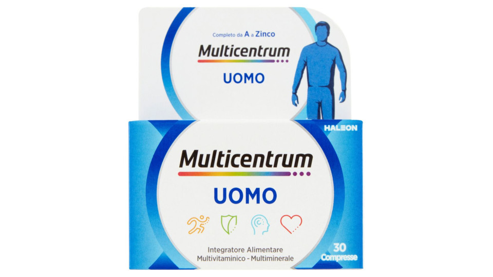 Multicentrum Uomo 30cpr 40g