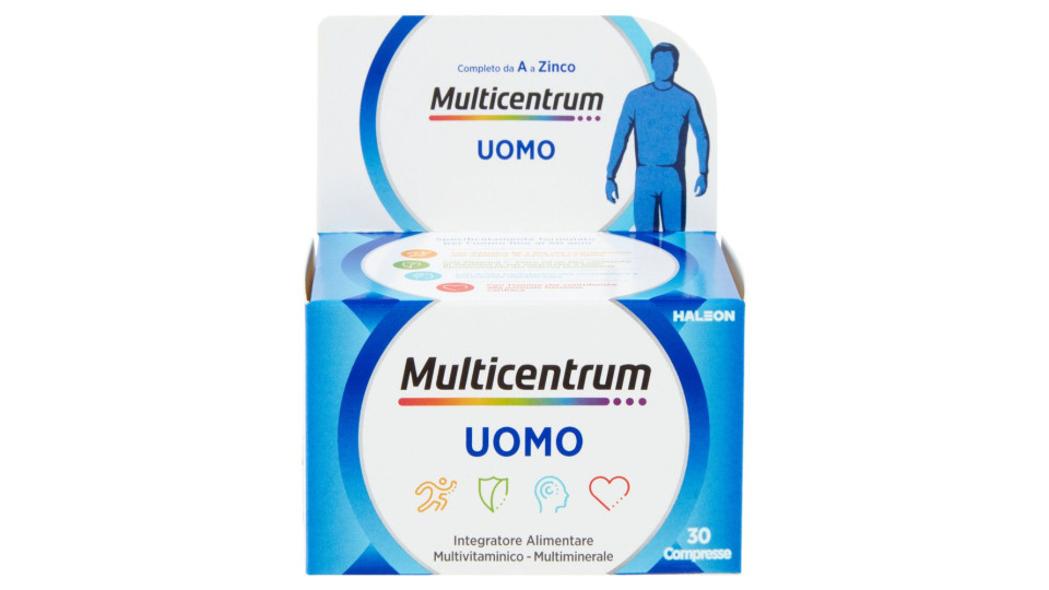 Multicentrum Uomo 30cpr 40g