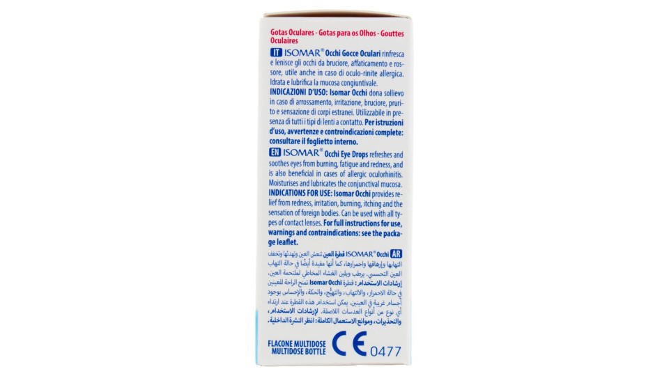 Isomar Occhi Rossi Multid 10ml