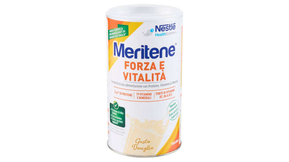 Meritene Forza E Vitalità Gusto Vaniglia 270g