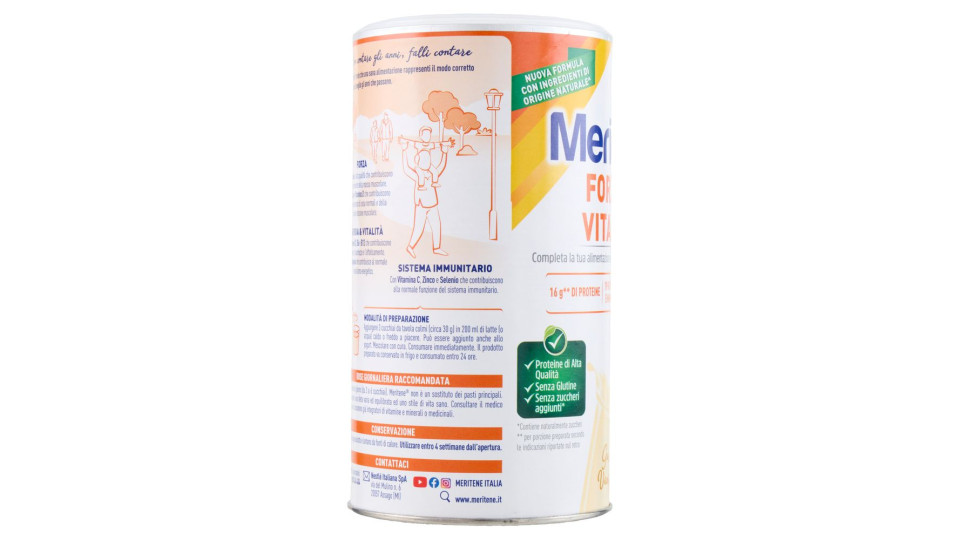 Meritene Forza E Vitalità Gusto Vaniglia 270g