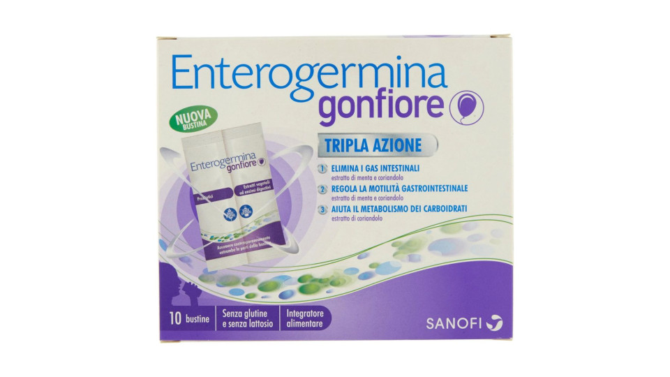 Enterogermina Gonfiore 10 Bustine 40 G