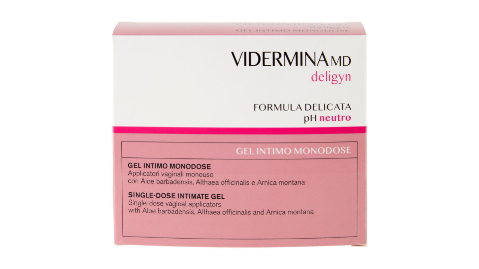 Vidermina Md Formula Delicata Ph Neutro Gel Intimo Monodose 6 X 5 Ml