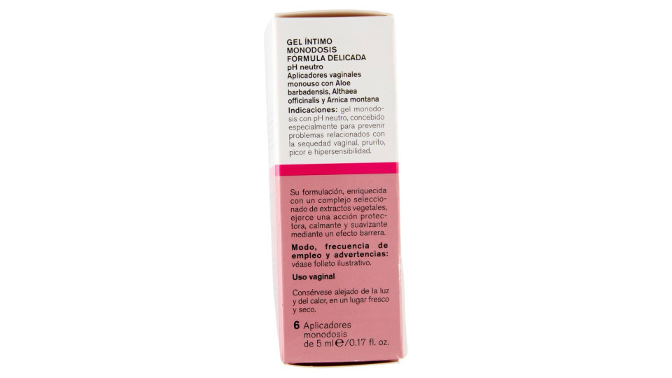 Vidermina Md Formula Delicata Ph Neutro Gel Intimo Monodose 6 X 5 Ml