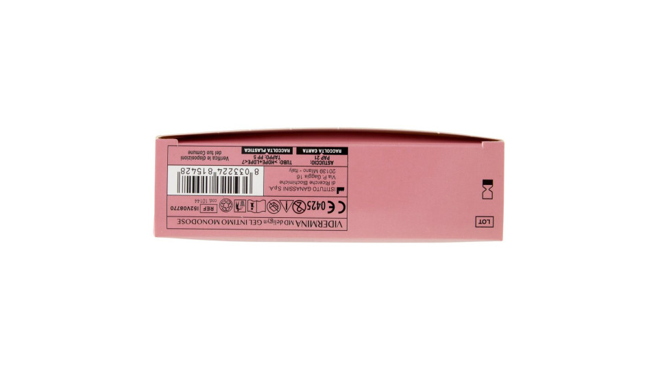 Vidermina Md Formula Delicata Ph Neutro Gel Intimo Monodose 6 X 5 Ml