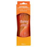 Durex Massage 2 In 1, Gel Lubrificante Intimo A Base Acqua E Gel Per Massaggi, Con Ylang Ylang, 200