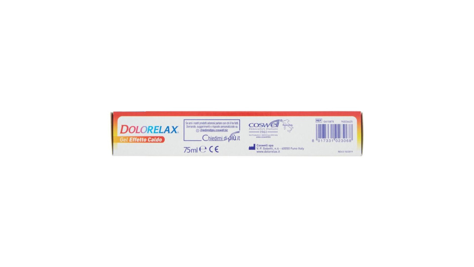 Dolorelax Gel Effetto Caldo 75 Ml