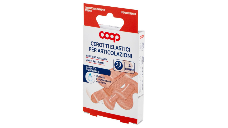 Cerotti Elastici Per Articolazioni 4 Formati 20 Pz