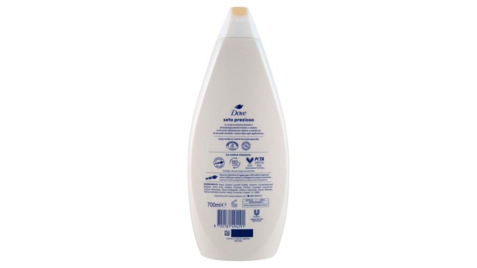 Dove Bagnodoccia Seta Preziosa 700 Ml