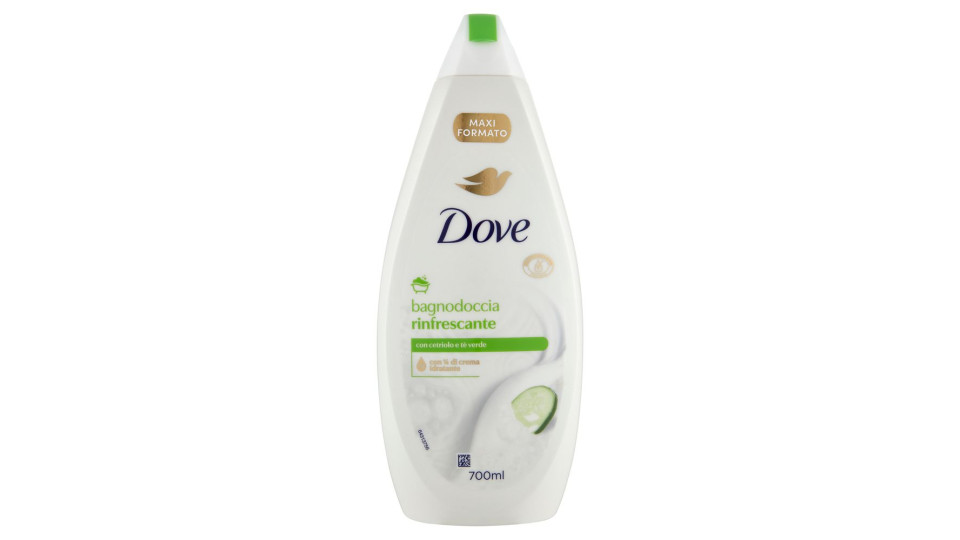 Dove Bagnodoccia Rinfrescante Con Cetriolo E Tè Verde 700 Ml