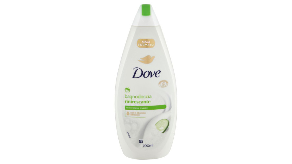 Dove Bagnodoccia Rinfrescante Con Cetriolo E Tè Verde 700 Ml