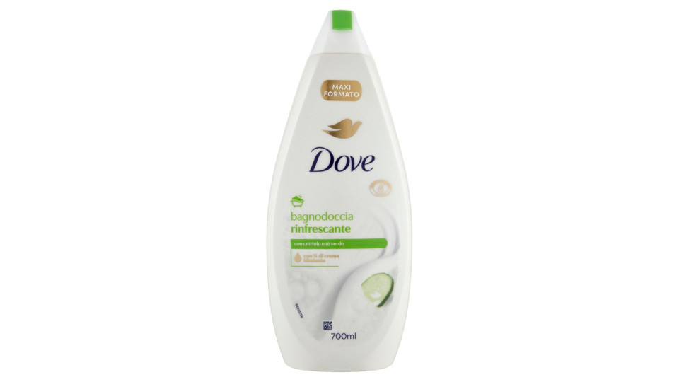 Dove Bagnodoccia Rinfrescante Con Cetriolo E Tè Verde 700 Ml