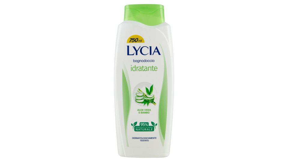 Lycia Bagnodoccia Idratante Aloe Vera E Bambù 750 Ml