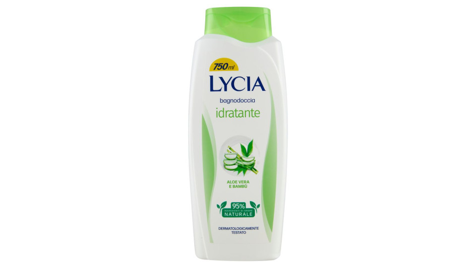Lycia Bagnodoccia Idratante Aloe Vera E Bambù 750 Ml