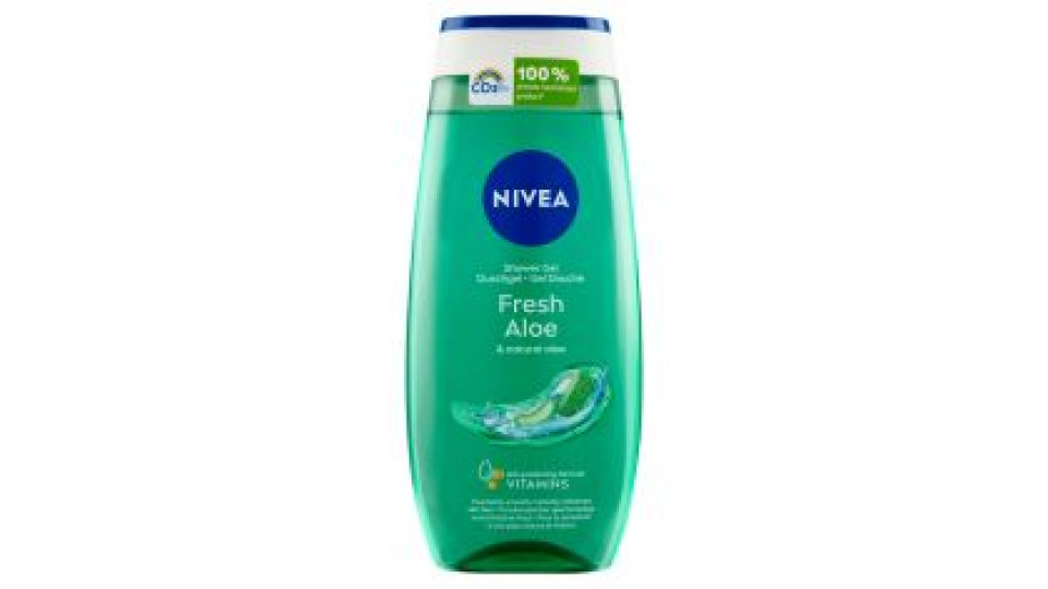 Nivea Shower Gel Fresh Aloe & Natural Aloe 250 Ml