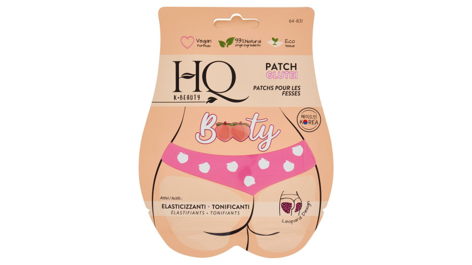 Hq K-beauty Patch Glutei Booty Attivi: Elasticizzanti - Tonificanti