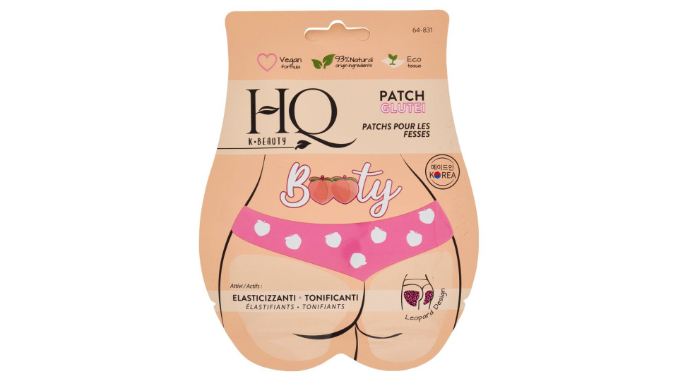 Hq K-beauty Patch Glutei Booty Attivi: Elasticizzanti - Tonificanti