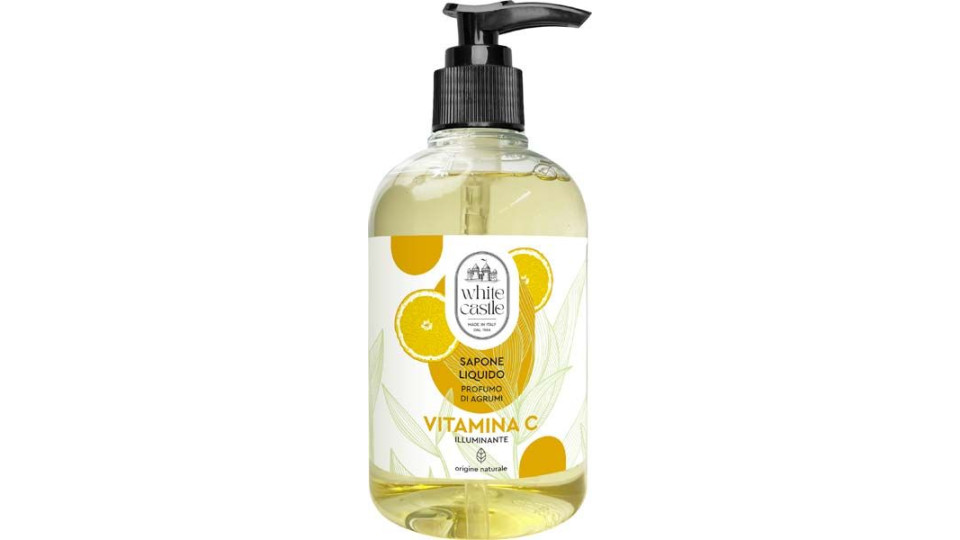 Sapone Liquido Con Vitamina C White Castle 500 Ml