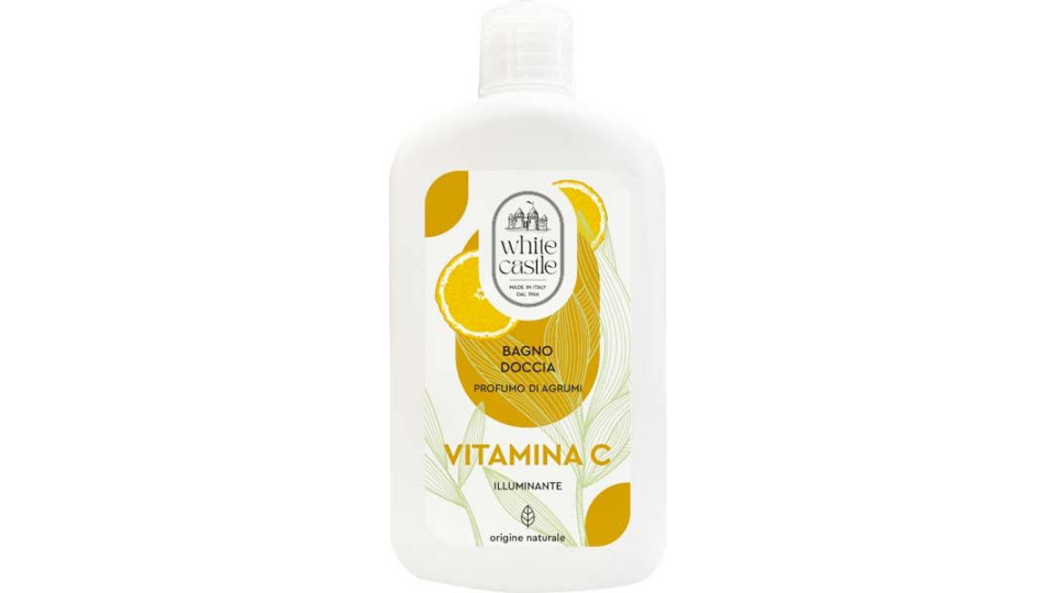 Bagno Doccia Con Vitamina C White Castle 400 Ml