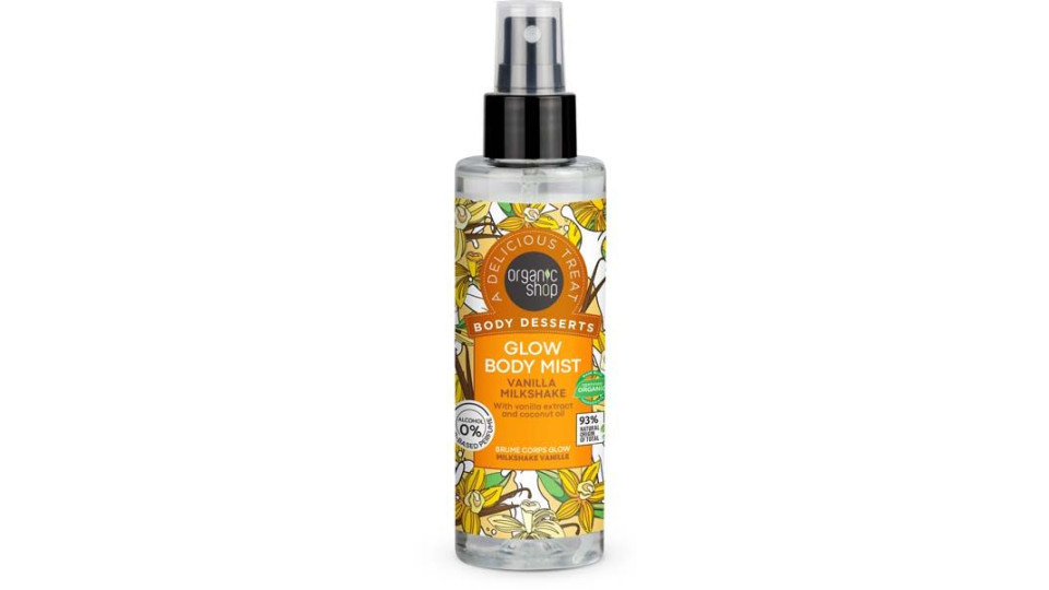 Acqua Profumata Vaniglia Organic Shop 200 Ml