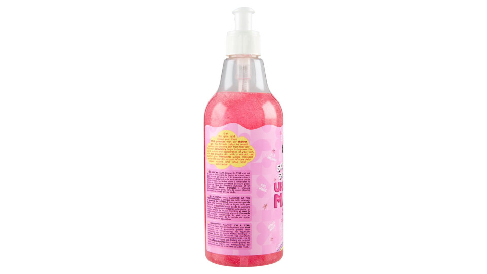 Skin Super Good Skin Glow Shower Gel Unicorn Magic Strawberry/acai & Unicorn Dust 500 Ml