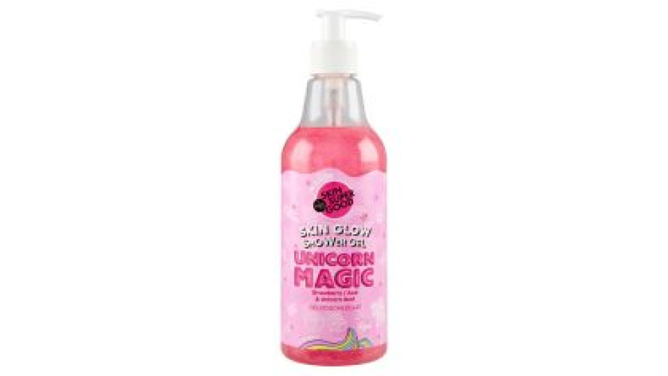 Skin Super Good Skin Glow Shower Gel Unicorn Magic Strawberry/acai & Unicorn Dust 500 Ml