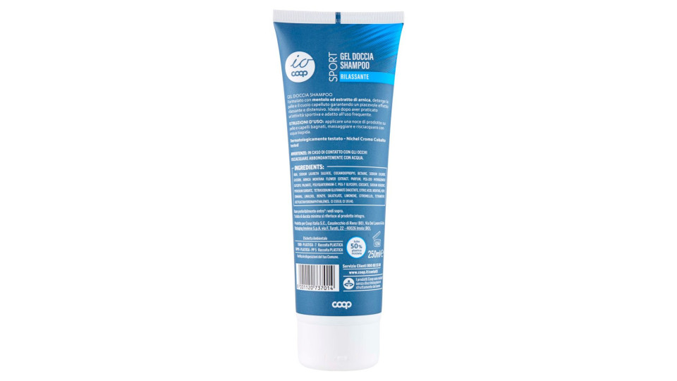 Gel Doccia Shampoo Rilassante Sport 250 Ml