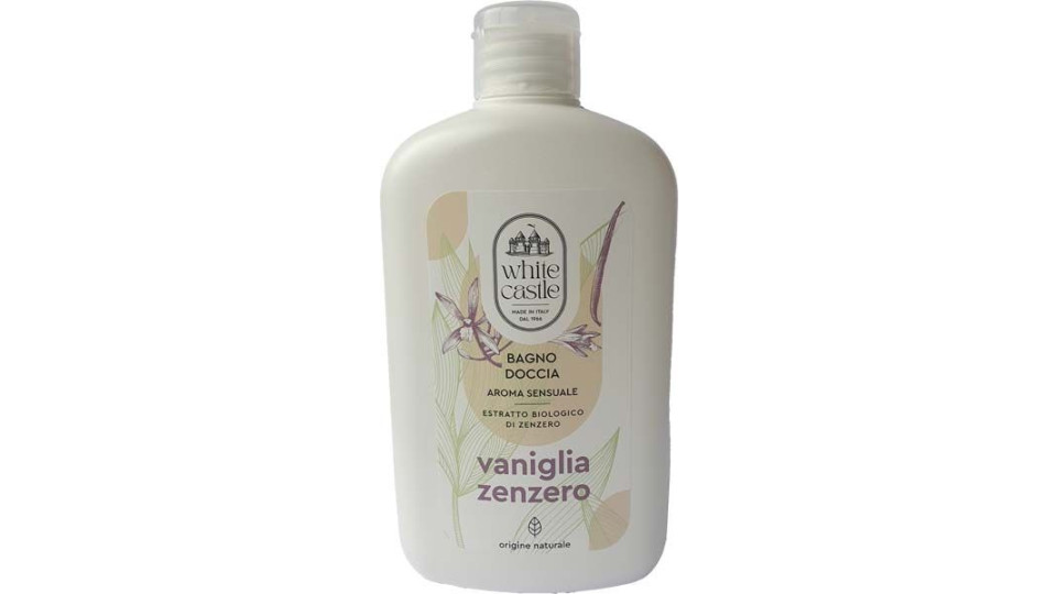 Bagno Doccia Vaniglia E Zenzero White Castle 400 Ml