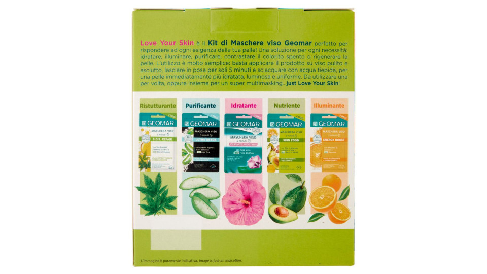 Geomar Mask Collection 10 X 7,5 Ml