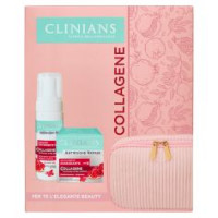 Clinians Antirughe Repair Collagene Trattamento Rassodante 50 Ml + Mousse Detergente Viso 150 Ml